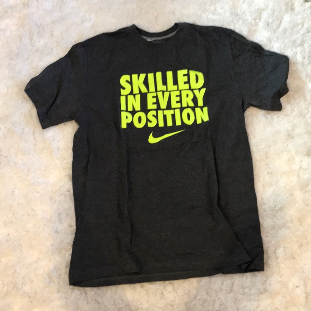 Nike dark grey tee